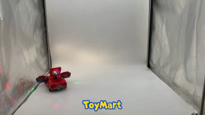 360° Spinning Music Drift Car with Music & Lights Automatic Opening Doors Toy Car Flashing Disco Light Ball