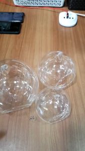 โหลแก้วกลมแขวน พร้อมขาตั้ง ใช้จัดดอกไม้ ใส่ต้นไม้จริง งานจัดสวนจิ๋ว น่ารัก มินิมอล