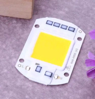 Led cob 220v 50 watt langsung listrik