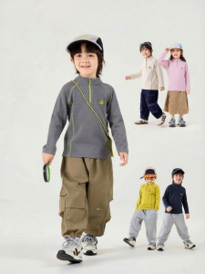 DUDUJIA | Áo Thun Dài Tay Chống Tĩnh Điện Cho Trẻ Em