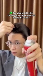 Gôm Xịt Giữ Nếp Tóc Glanzen – Giữ Nếp Tạo Kiểu Tóc Đỉnh Cao Thách Thức Nón Bảo Hiểm