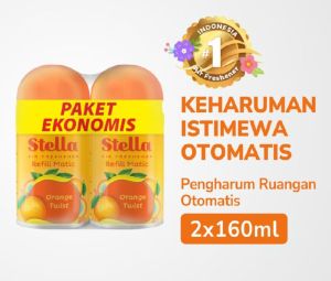 STELLA REFFIL PAKET HEMAT (ISI 2) Kemasan Baru