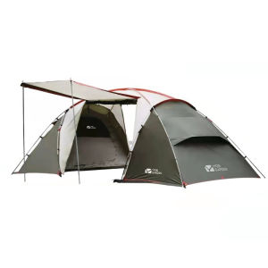 Mobi Garden | Outdoor Foldable Portable Thickened Rainproof Tunnel Tent with 2 Bedrooms and 1 Living Room