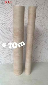 EZ Art Lime Wash Cream PVC Wallpaper Self-Adhesive 10m and 3m Length 45cm Wide for Home Decor Off White Neutral