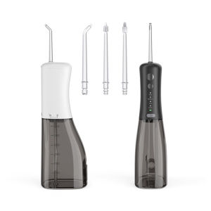 Máy Tăm Nước Không Dây Di Động Với 3 Chế Độ 4 Vòi Phun Sạc USB IPX7 Chống Nước 350ml Bình Chứa Làm Trắng Răng Máy Tưới Nước Răng Miệng