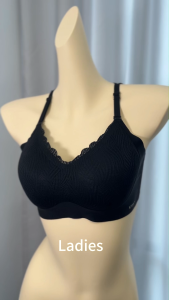 Kissy Ruwen 4-Way Convertible Wireless Bra - Push-Up Seamless Comfortable with Crisscross Back Strap & Cami Style