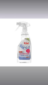 Klar Unscented Bathroom Cleaner 500ml – Eco-Friendly & Biodegradable German Detergent Effective Limescale & Soap Scum Remover