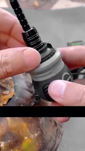 Obeng Ratchet Tiga Sisi CR-V Bahan Baja Berkualitas Gagang Pendek - 6597