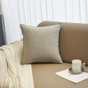 Gối Ngủ Văn Phòng Hiện Đại Đơn Giản Với Đệm Tựa Lưng Có Lõi Vỏ Gối Vòng Eo Chiếc Đệm Tựa Đầu Giường Chất Liệu Nhung Hình Vuông