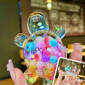 FANMIAO | Glow Flow Sand Huge Turtle Plush Toy
