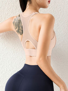 Adjustable Strap High Strength Shockproof Yoga Mesh Vest for Cycling Running Fitness Sports Breathable Comfortable Nylon Fabric