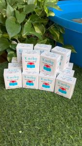 บอลวาล์วพีวีซี ยี่ห้อ Lucky ขนาด1/2 (ชุด 24 ตัว) - สีขนาดแรกของบอลวาล์ 4หุน