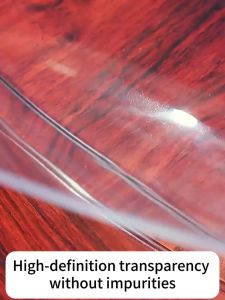 🔥 24 hours delivery 🔥 transparent table cover round pvc table cloth waterproof dining plastic pvc table top cover pvc table mat table protector cover waterproof pvc round table cover plastic cover for table alas meja plastik alas meja tebal 桌布防水防油