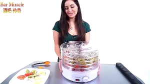 Electric Food Drying Machine 5 Trays Food Dehydrator Air Dryer For Fruit Vegetable Herb Homemade Pet Meat Snacks