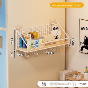Kệ Treo Tường Không Cần Đục Lỗ cho Ký Túc Xá