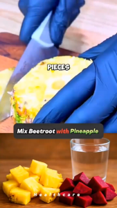 [BUY 1 GET 1] Beetroot Pineapple Tea Detox Tropical Slimming Drink Low Sugar Daily Glow Routine Drink | No Preservatives