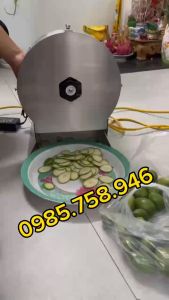 Máy thái xả khoai tây xa lát dưa chuột các loại tiện lợi tuỳ chỉnh được dày mỏng