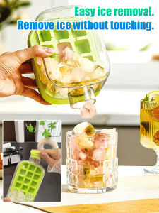 Fitness Ice Cube Molds Dual Purpose Ice Jug Outdoor One Pot Press Ice Compartment Molds