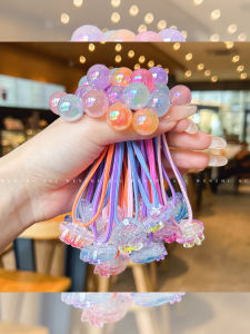 WENZHU | Acrylic Colorful Strawberry High Elastic Hair Ties