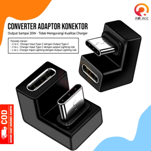 [RO ACC] NANVAN NVN-C3 SAMBUNGAN CONVERTER ADAPTER ADAPTOR KONEKTOR CHARGER SIKU USB-C TO USB C / FOR IPHONE TO IPHONE / USB-C TO IPHONE