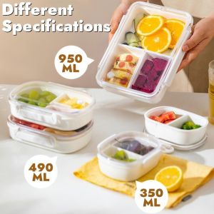 Multipurpose Lunch Box Leakproof Food Container Microwave Bento Box Dinnerware Portable Fruit Box For Outdoor