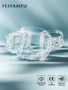 AS FISH | Near Sighted Waterproof Fog Resistant Swim Goggles