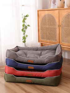Super Large Waterproof Durable Dog Bed Cat Bed Four Seasons Universal Pet Nest Dog Sleeping Hole Oxford Cloth Surface