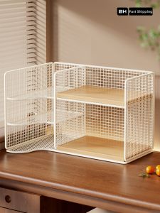 evesigar | Corner Bookshelf Multi-level Organizer