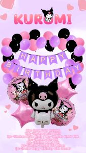 Kuromi Melody Cinammoroll Sanrio Partyneeds sold by Partybuddyph