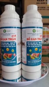 BỔ GAN THẬN NEW Goovet bổ gan giải độc gan thận mát gan dùng trong chăn nuôi gia súc gia cầm chai 1 lít