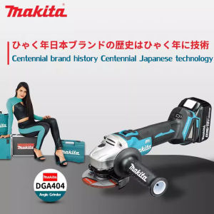 Makita_DGA404 lithium battery 18V cordless angle grinder hand grinder high power multi-function portable cutting handheld grinder