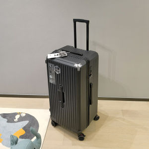 Large Capacity Travel Suitcase for Men And Women 32 Inch with Brake Shock Absorption Five Wheels PC Material Travel Bag