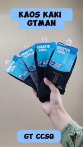 Kaos Kaki GTMAN Quarter Socks CCSQ Isi 1Pcs