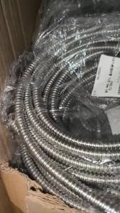 3Meter 304 Stainlesss Steel Corrugated Pipe Tube Flexible Plumbing Wire Line Cable Conduit Protect Hose Tube 4/6/8/10/13/16/20mm