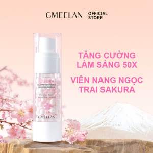 GMEELAN KEM DƯỠNG DA SAKURA GLUTA BRIGHTENING CREAM 30g Kem hỗ trợ dưỡng sáng nách