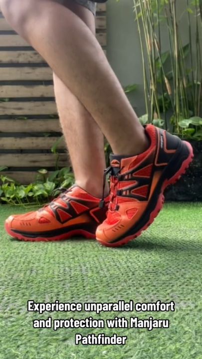 Manjaru Pathfinder Hiking Shoes for Men Original Durable, Non-Slip Men's  Outdoor Shoes for Hiking, Trails Beach Lazada PH
