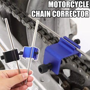 Universal Motorcycle Chain Alignment Alloy Tool Sprocket Chain Adjustment Fast and Accurate Motorcycle Chain Alignment Parts