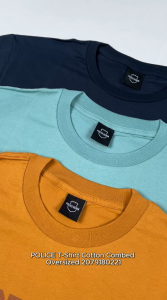 POLICE T-Shirt Cotton Combed Oversized Pria 2079180221