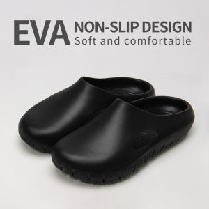 EVA Bread Mens Anti-Slip Odor-Resistant Outdoor Sandals Sports Beach Slippers for Casual Comfortable Footwear Women