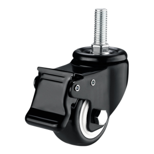 FANGXIANSHENG | Black Threaded Rod M8 Swivel Wheel With Ball Bearing