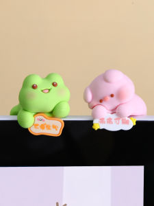 Đồ Trang Trí Bàn Làm Việc Nhỏ Dễ Thương Phong Cách Hoạt Hình Chất Liệu Nhựa Trang Trí Màn Hình Máy Tính Bàn Làm Việc Quà Tặng Thường Ngày