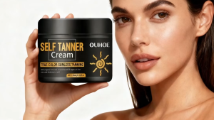 OUHOE Deep & Fast Tanning Cream powerful tanning outdoor tanning aid enhances bronze color moisturizes for summer beaches.