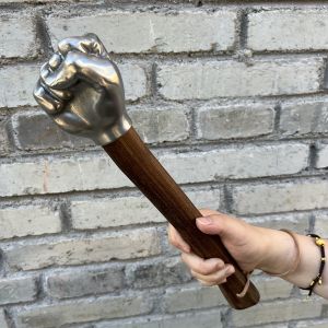 Stainless Steel Hammer with Wooden Handle- High Hardness Durable and Rust-Resistant Ideal for Outdoor Use Multi-Purpose Tool