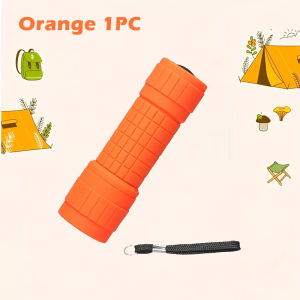Mini Portable Flashlight Nine XPE Lamp Beads Strong Lighting Using 3*AAA Batteries Pocket Outdoor Emergency Torch Children Gifts