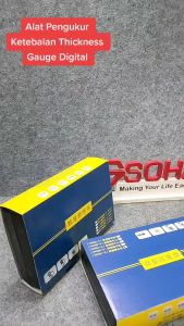 TKG-002: Alat Pengukur Ketebalan Digital untuk Logam, Plastik, Kertas, dan Plat