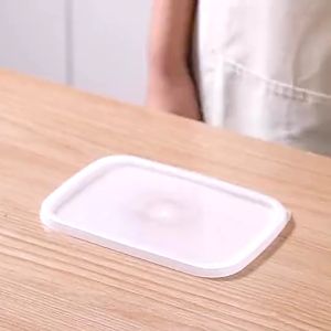 Moda Home Food Storage Container Compartment Frozen Box Refrigerator Freezer Organizer Fresh Keeper Container with Lid