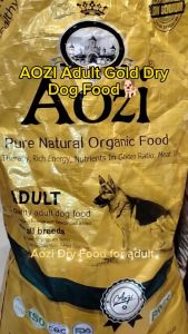 AOZI Dog Food For Adult 1 Sack Natural Organic Beef Dog Food