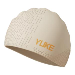 YUKE | Waterproof Ear Protection Long Hair Adult Swim Cap