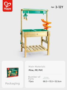 Hape | Multifunctional Outdoor Play Table Educational Toy