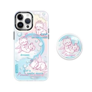 MASFEIL | New Premium Ultra-thin Magnetic Stand Shockproof Full Coverage Case For Women